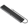 Aisens USB-C Dock 13 en 1 Gris ASUC-13P042-GR, 2xHDMI, 1xDisplayPort, RJ45, USB-A, USB-C, SD/Micro SD, Audio, Kensington